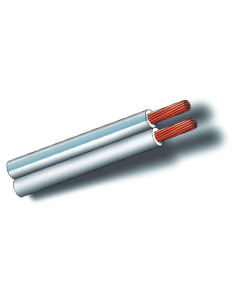 CABLE MANGUERA BCA PLANA H03VVH2-F 100MT 2X0,75 MM