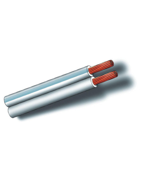 CABLE MANGUERA BCA PLANA H03VVH2-F 100MT 2X0,75 MM