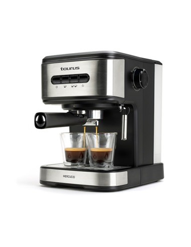 CAFETERA EXPRESSO MERCURIO 850W 20 BAR