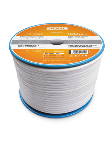 CABLE ANTENA COAXIAL 19 VATC 100 M