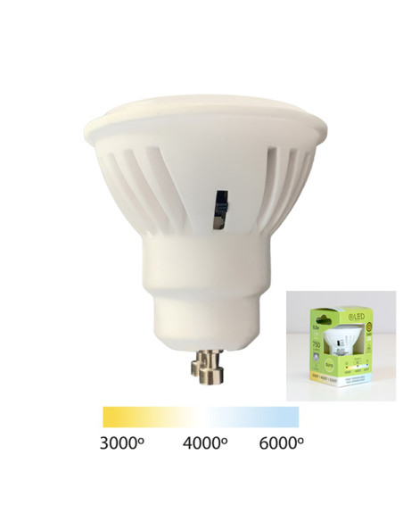 LAMPARA LED DICROICA GU10 750Lm LC-LF-LN TEMP 8.2W