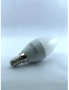 LAMPARA LED VELA E14 LC 3000K 750LM 7 W