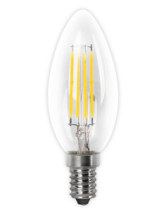 LAMPARA LED VELA FILAM E14 F 4 W