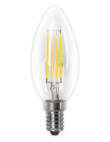 LAMPARA LED VELA FILAM E14 F 4 W