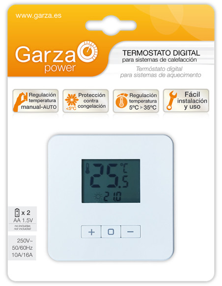 CRONOTERMOSTATO DIGITAL RADIOF