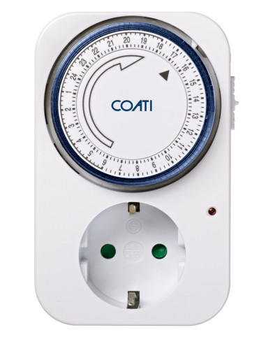 Programador analógico diario Coati 16A 3680W
