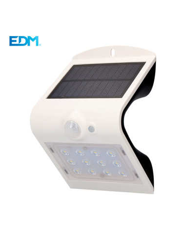 APLIQUE LED SOLAR 220 lm SENSOR PRESENCIA BCO 1,5 W