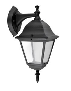 APLIQUE EXTERIOR DESCEN NEG 60W E27
