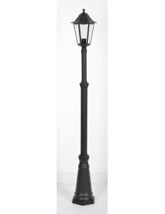 FAROLA EXTERIOR NEG 180CM 100W E27