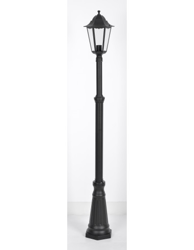 FAROLA EXTERIOR NEG 180CM 100W E27