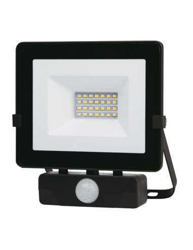 FOCO LED NEGRO IP65 C/SENSOR 20 W