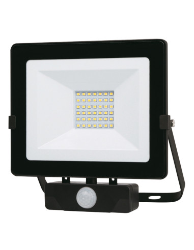 FOCO LED NEGRO IP65 C/SENSOR 30 W