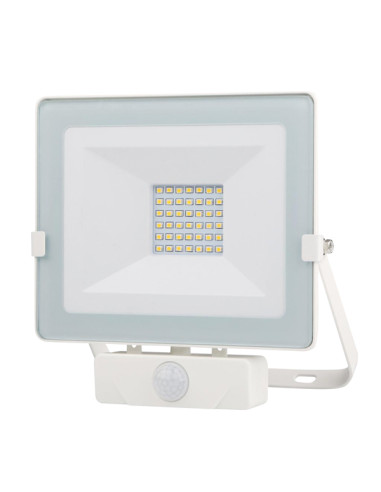 FOCO LED BLANCO IP65 C/SENSOR 30 W