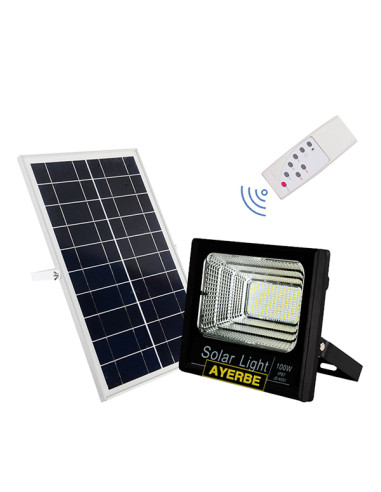 FOCO SOLAR C/MANDO 240 LEDS 200 W