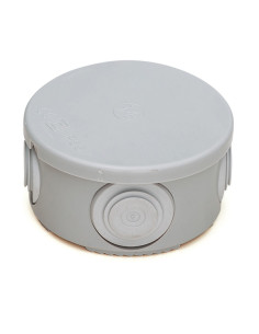CAJA EMPALMES REDONDA IP55 CON CONOS 74X50