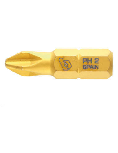 PUNTA PHILIPS 1/4'' TIN 5 U 1X25 MM