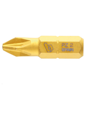 PUNTA POZI 1/4'' TIN 5 UD 1X25 MM