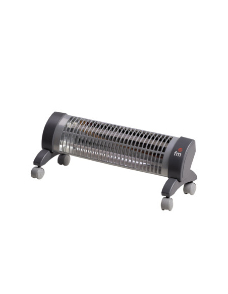Estufa de cuarzo FM 600/1200 W con ruedas