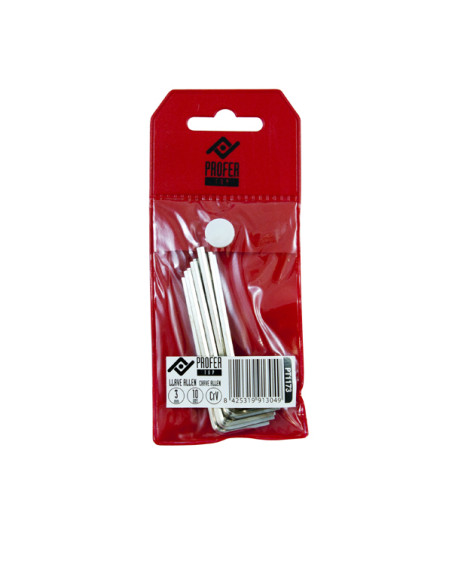 LLAVE ALLEN HEXAG NIQUELADA 4 MM