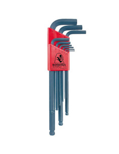 LLAVE ALLEN LARGA BOLA JG 9PZ 1,5-10 MM