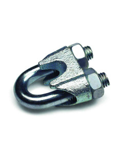 SUJETACABLE GALV. DIN741 C/100 11 MM