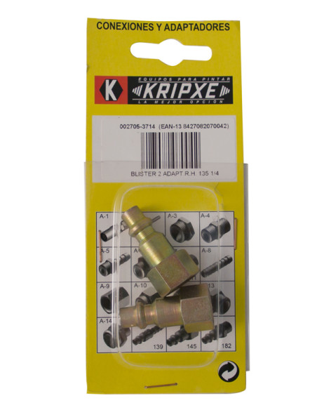 ADAPTADOR HEMBRA ENCHUFE R. B2 1/4''