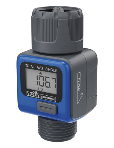 Caudalímetro riego Aqua Control C2500 digital 3/4”