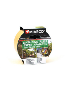 CINTA METALICA ORO/PLATA ESPAN 50MMX100MT