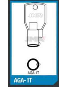 LLAVE EN BRUTO TUBULAR JMA AGA-1T