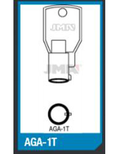 LLAVE EN BRUTO TUBULAR AGA-1T