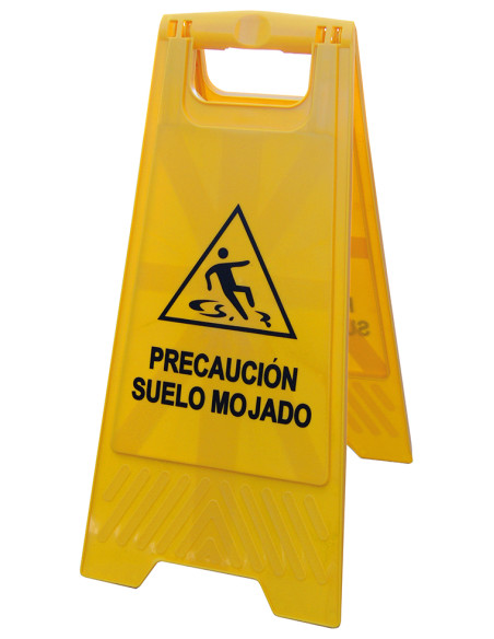 SEÑAL PRECAUCION SUELO MOJADO 63 CM