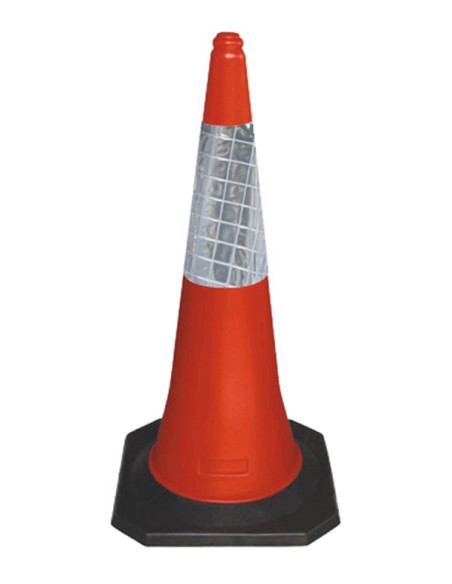 CONO SEÑALIZACION POLIET 1 B 750 MM