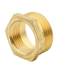 TUERCA REDUCCION LATON ROSCADO M-H 1''1/2''
