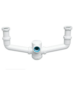 SIFON DOBLE FREGADERO S-7 D.40 1''1/2