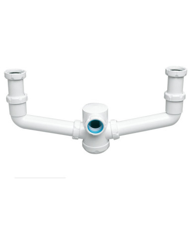SIFON DOBLE FREGADERO S-7 D.40 1''1/2