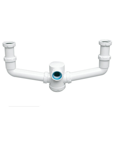 SIFON DOBLE FREGADERO S-7 D.40 1''1/2