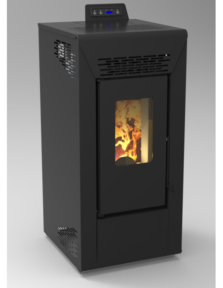ESTUFA PELLET KEOPS 10 NEGRA 10 KW