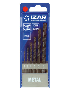 BROCA HSS M.C. JGO 6 PZS 2-8 MM