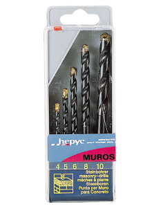 BROCA WIDIA JGO 5 PZS 4-10 MM