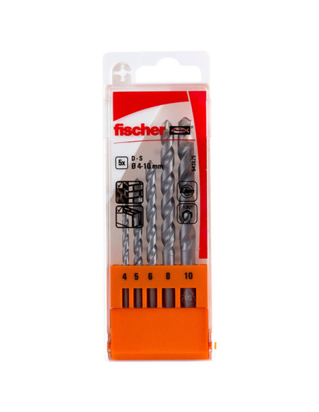 BROCA WIDIA S JGO 5 PZS 4-10 MM