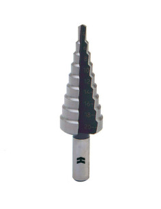 BROCA ESCALONADA HSS G.1MM 4-12 MM