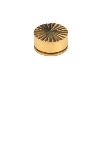 EMBELLECEDOR LAPIDADO ORO 14 MM