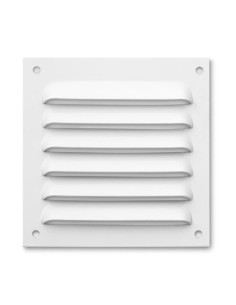 REJILLA LACADA BLANCA BLISTER 10X10 CM