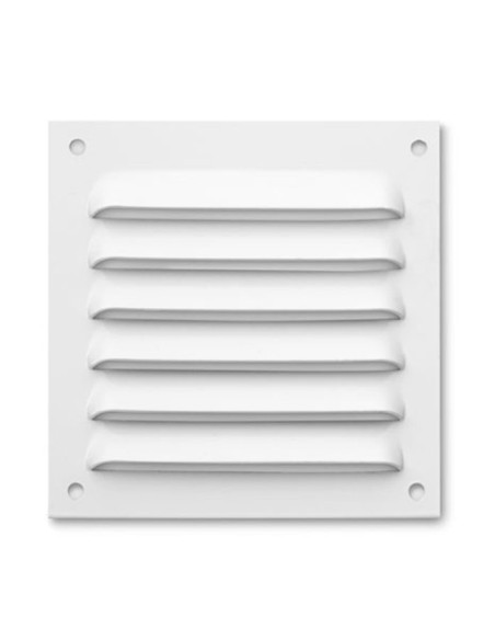 REJILLA LACADA BLANCA BLISTER 10X10 CM