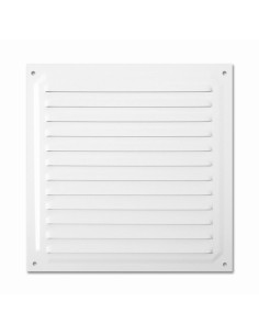 REJILLA LACADA BLANCA BLISTER 20X20 CM