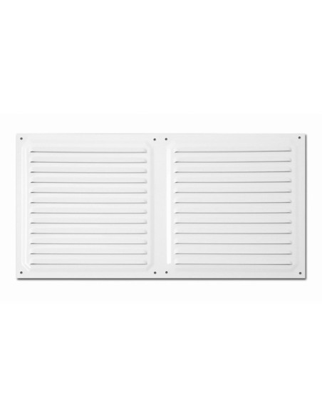 REJILLA LACADA BLANCA BLISTER 20X40 CM