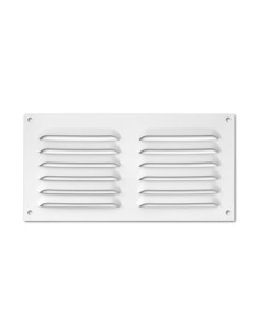 REJILLA LACADA BLANCA BLISTER 10X20 CM