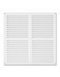 REJILLA LACADA BLANCA BLISTER 30X30 CM