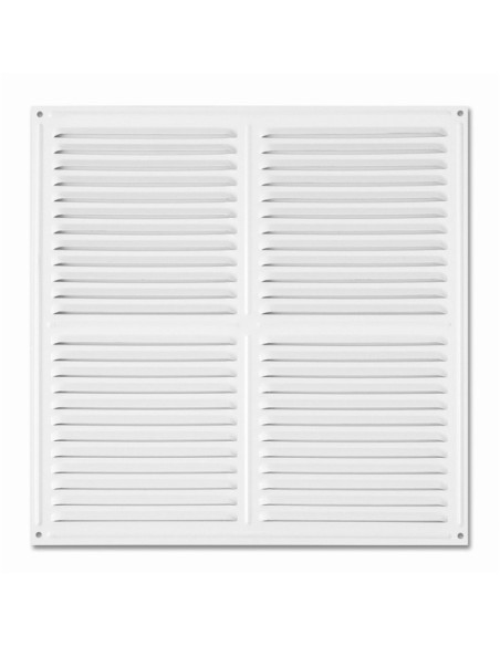 REJILLA LACADA BLANCA BLISTER 30X30 CM
