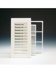 REJILLA SHUN BLANCA MOSQUITERA 26X13,2 CM